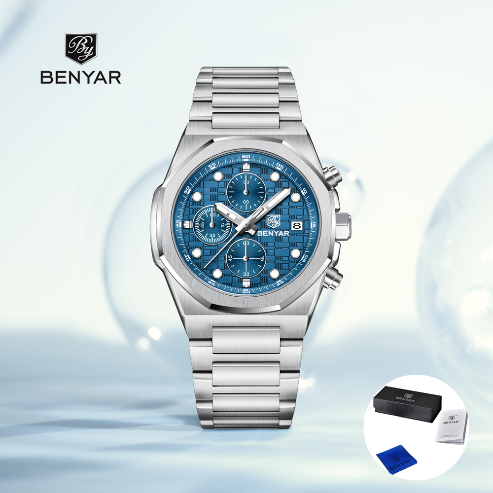 Luxury Watch Men - 2025 신제품 베냐르 남성용 시계 최고급