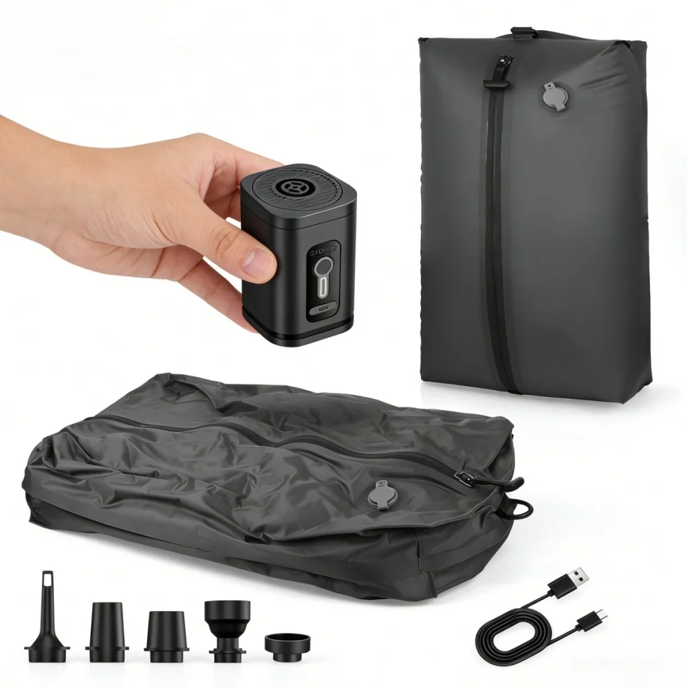 Travel Luggage Set - 진공 압축 보관 가방, 방수 공간