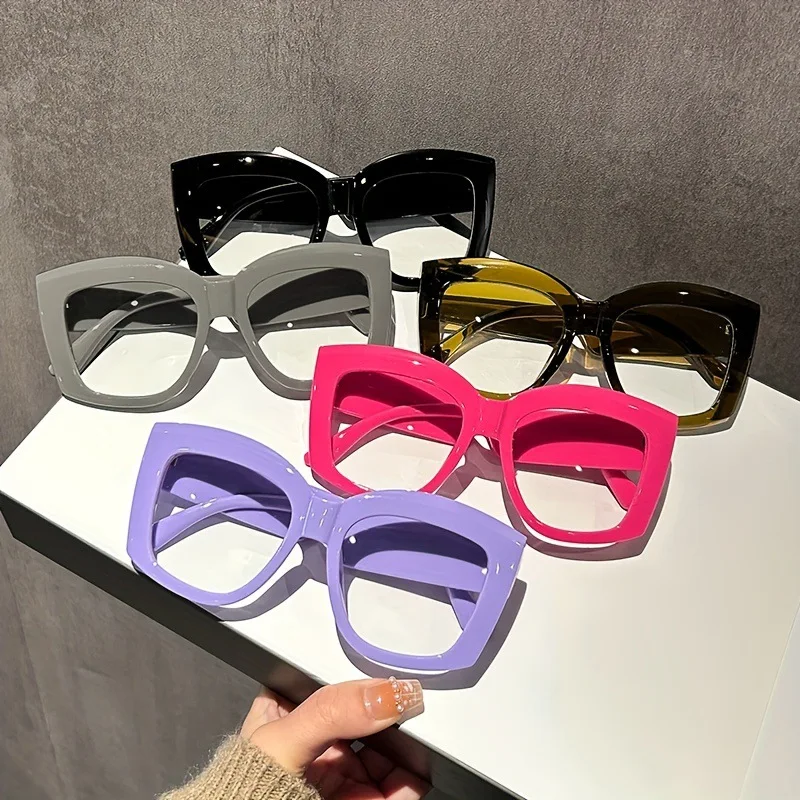 Sunglasses Uv400 - 새로운 스타일의 사각형 안경, 트렌디하고 다용도로