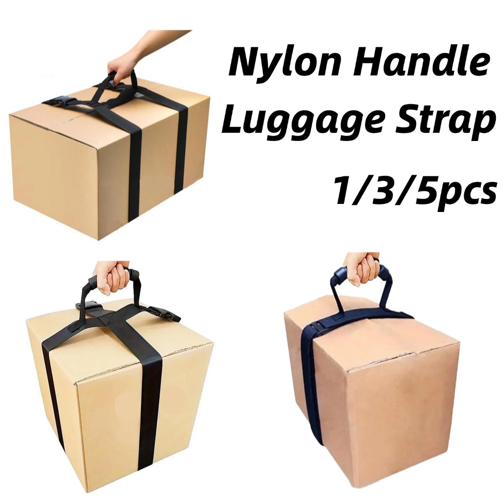 Travel Luggage Set - 휴대용 나일론 손잡이 수하물 스트랩, 여행