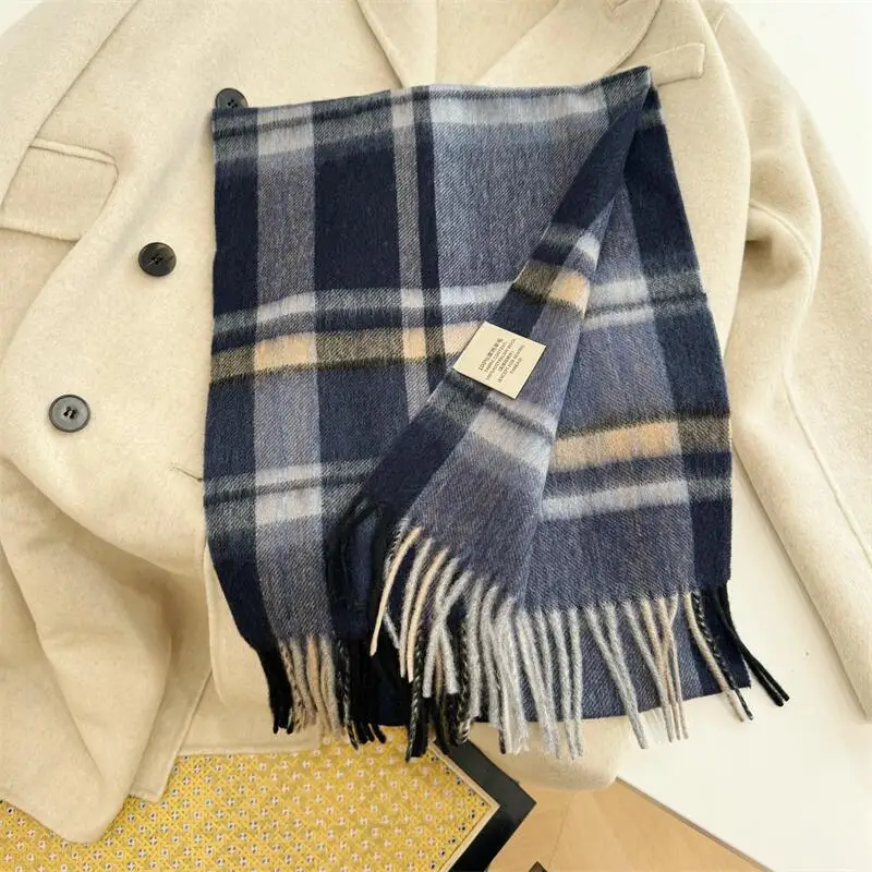 Cashmere Scarf - 고급 품질의 100% 울 소재 스카프,