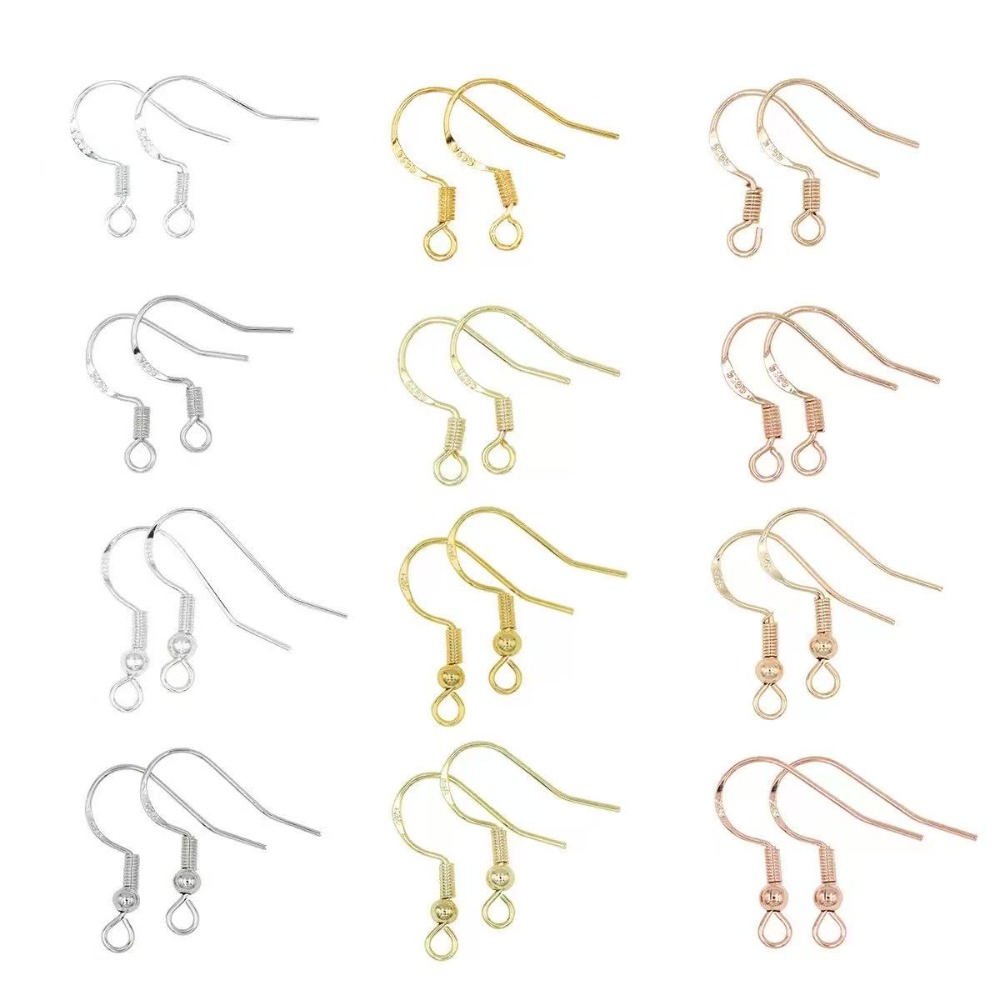 Gold Plated Jewelry - 금도금 귀걸이 고리 100개 귀걸이 와이어
