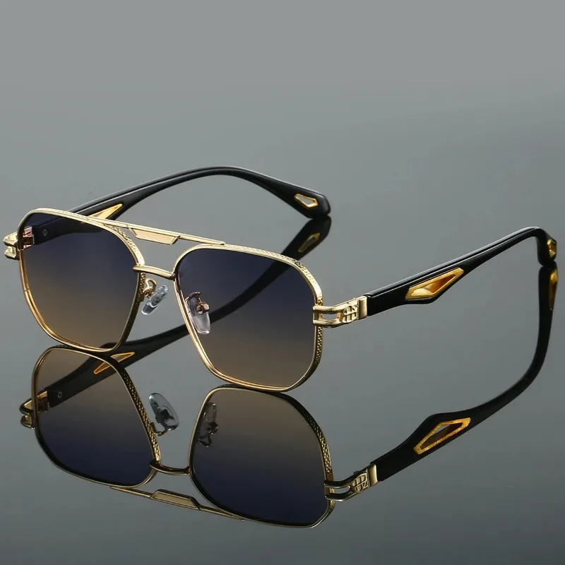 Sunglasses Uv400 - 빈티지 스타일의 사각 선글라스, 남성용, 새로운