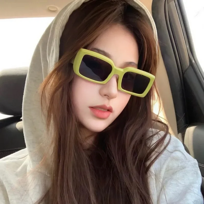 새로운 스타일의 작은 사각형 여성용 선글라스, 빈티지  - Designer Sunglasses 리뷰 및 가격