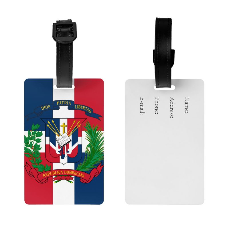 도미니카 공화국 국기 디자인의 여행용 수하물 태그, 개 - Travel Luggage Set 리뷰 및 가격