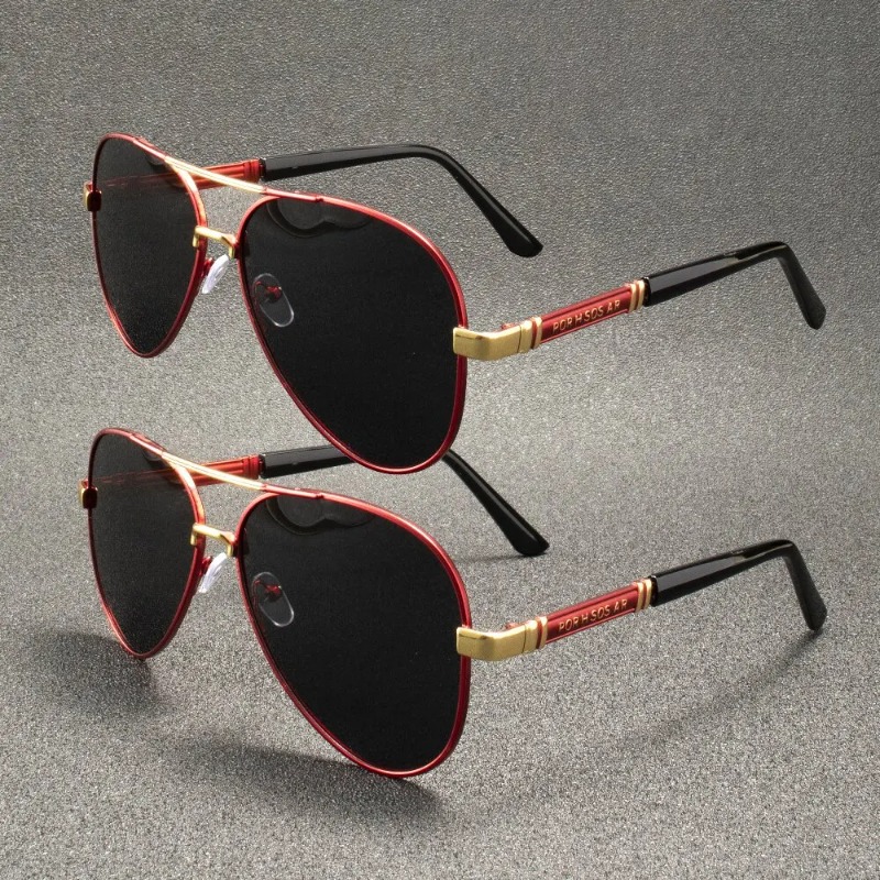 1/2개 세트 레트로 스타일 편광 선글라스, 남성용 메 - Designer Sunglasses 리뷰 및 가격