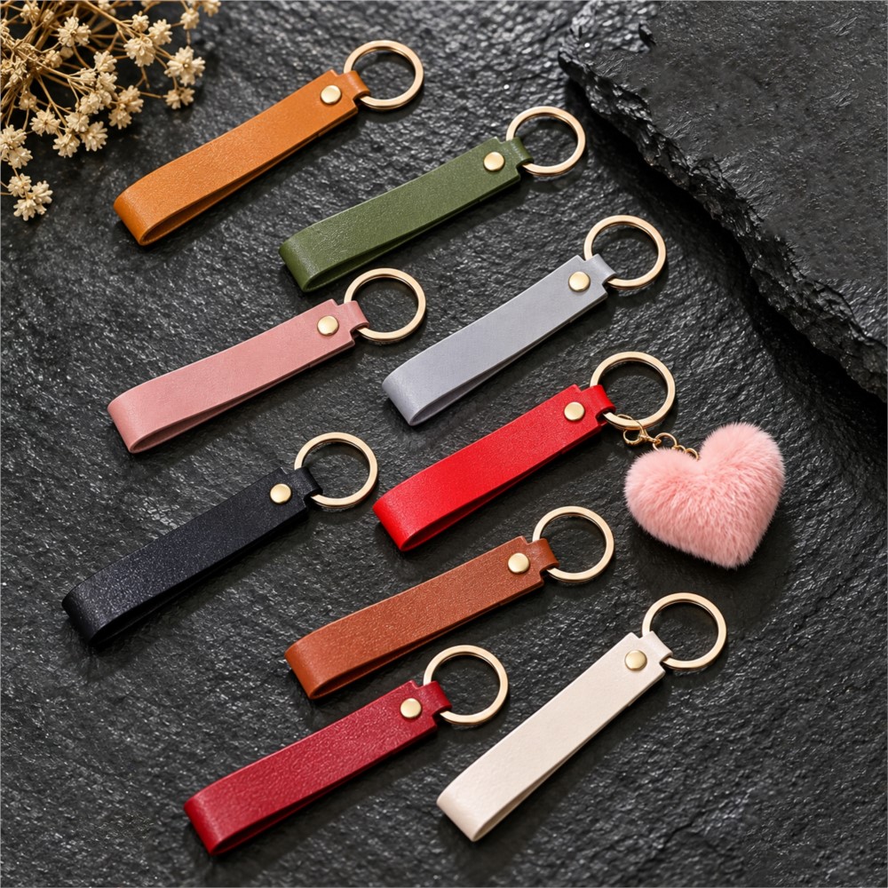 1/5개 세트, PU 가죽 소재의 키링, 남녀 공용,  - Leather Wallet Men 리뷰 및 가격