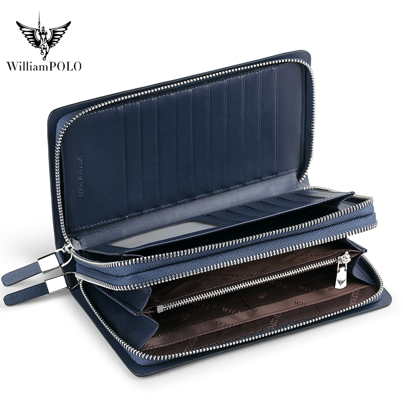 윌리엄폴로 명품 남성 가죽 클러치 백 대용량 장지갑 고 - Leather Wallet Men 리뷰 및 가격