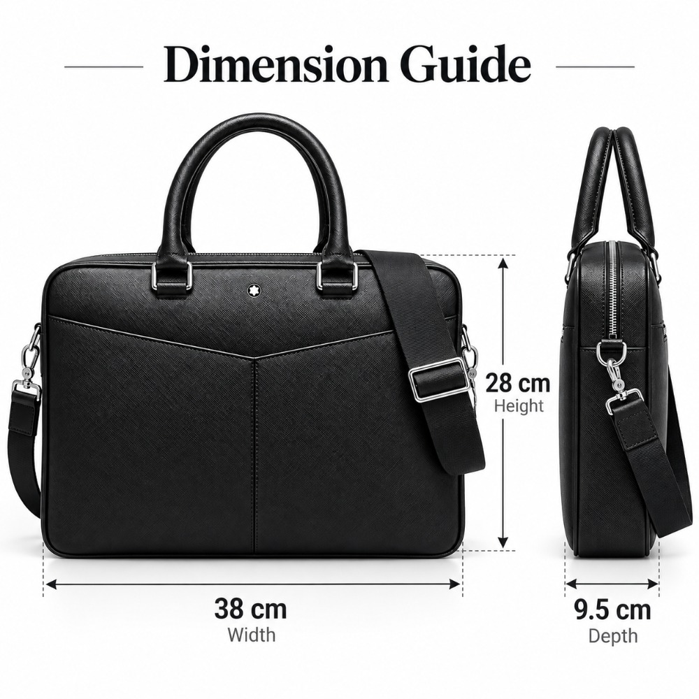 고급스러운 남성용 비즈니스 브리프케이스, 고품질 가죽  - Leather Briefcase 리뷰 및 가격