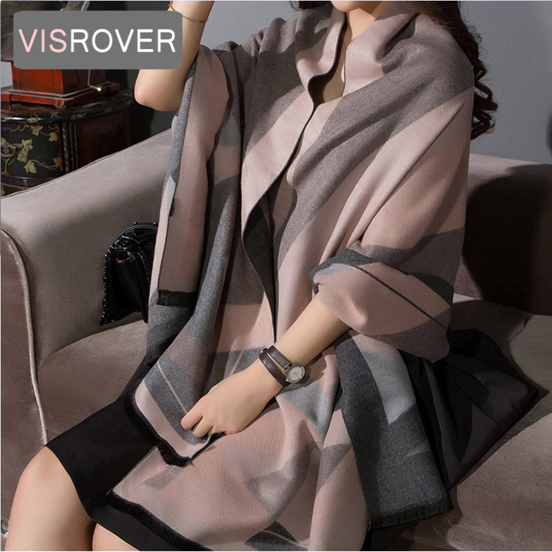 VISROVER 럭셔리 브랜드 여성 겨울 스카프 패션  - Cashmere Scarf 리뷰 및 가격