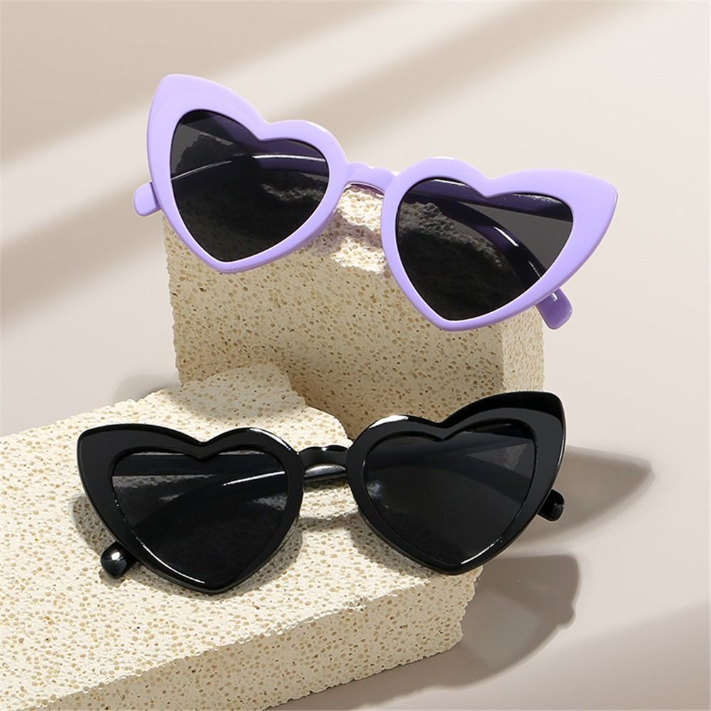 자외선 차단 하트 모양 선글라스 빈티지 트렌디 핑크 하 - Sunglasses Uv400 리뷰 및 가격