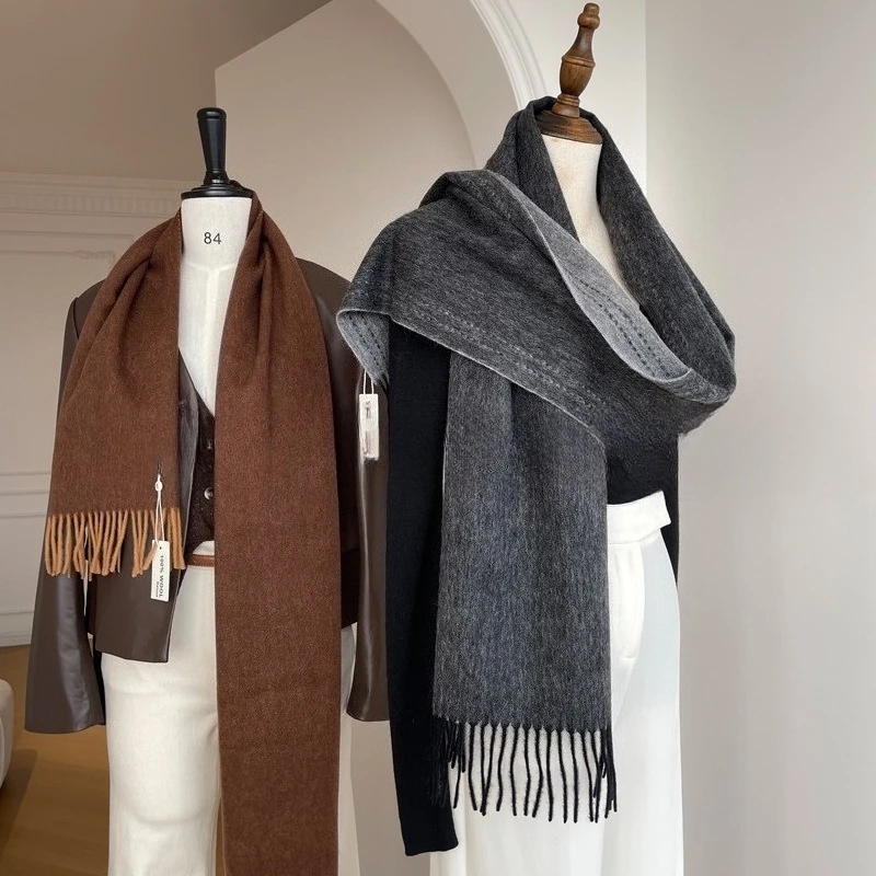 고품질 호주산 100% 순수 양모 스카프, 여성용 가을 - Cashmere Scarf 리뷰 및 가격