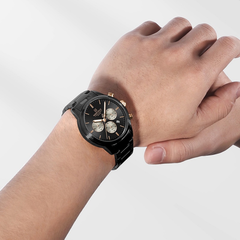 NAVIFORCE 남성용 쿼츠 크로노그래프 시계 방수  - Luxury Watch Men 리뷰 및 가격