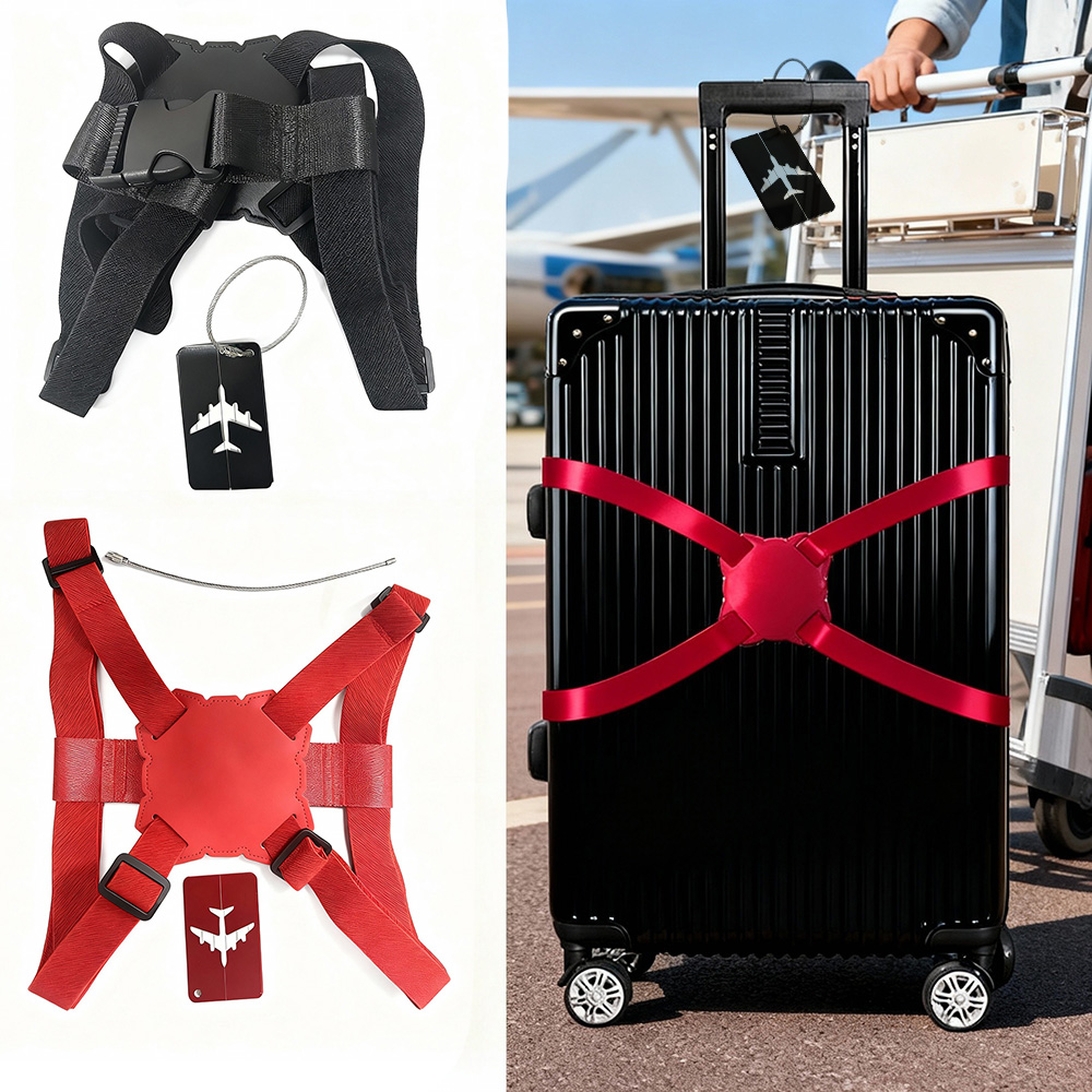 2개/세트 야외 여행용 수하물 태그 및 수하물 스트랩  - Travel Luggage Set 리뷰 및 가격
