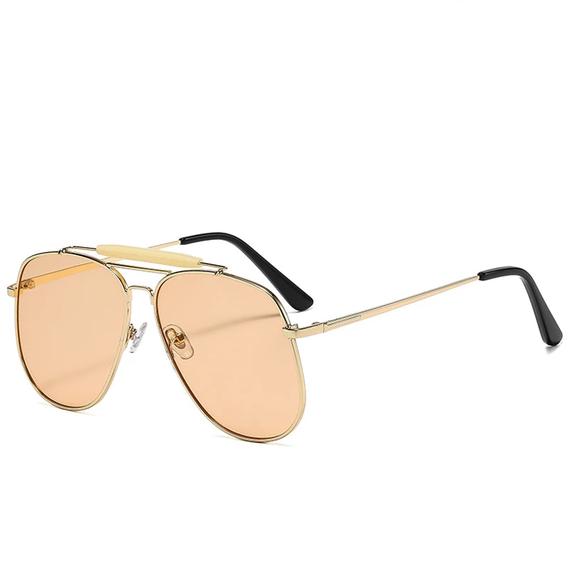 레트로 스타일의 메탈 더블 브리지 선글라스, 여성용,  - Designer Sunglasses 리뷰 및 가격