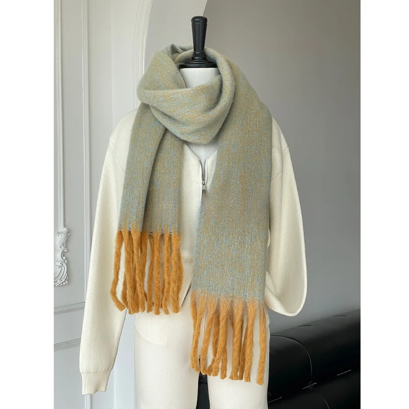 새로운 스타일의 모헤어 스카프, 여성용 및 남성용, 가 - Cashmere Scarf 리뷰 및 가격