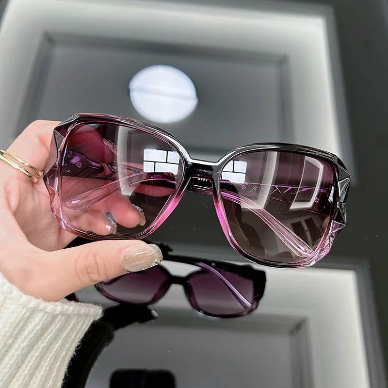 빈티지 스타일의 오버사이즈 선글라스, 여성용, 큰 프레 - Designer Sunglasses 리뷰 및 가격