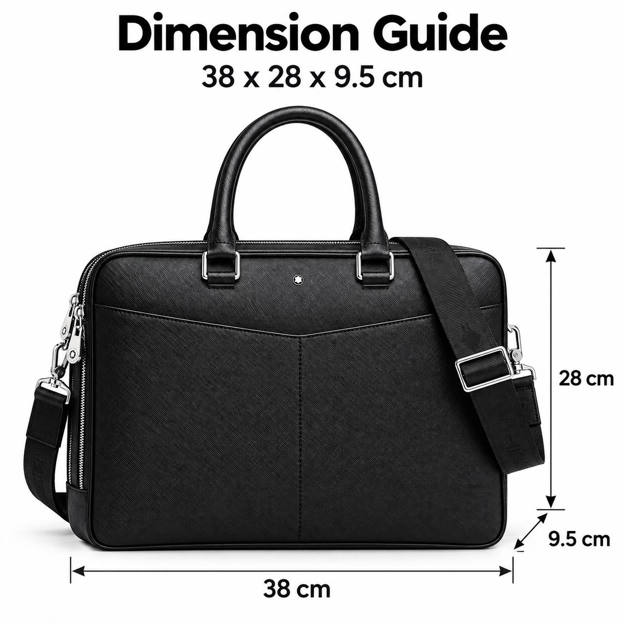 클래식한 디자인의 남성용 비즈니스 브리프케이스, 사무용 - Leather Briefcase 리뷰 및 가격