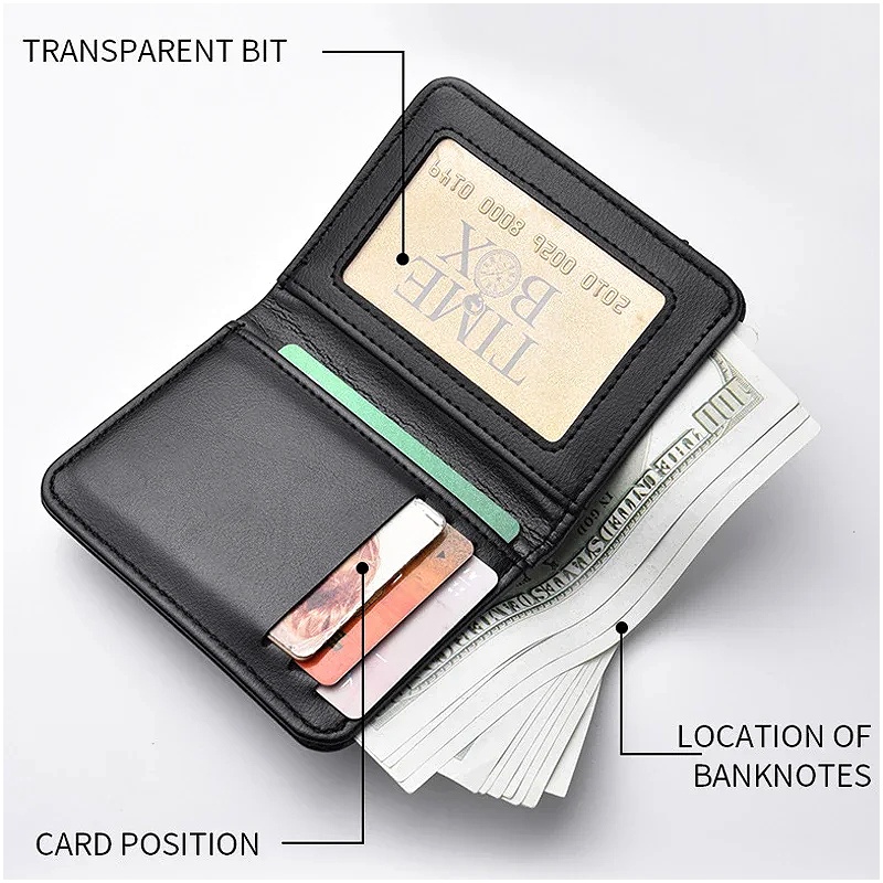 남성용 가죽 지갑, 서류 보관용, PU 가죽 소재, 슬 - Leather Wallet Men 리뷰 및 가격