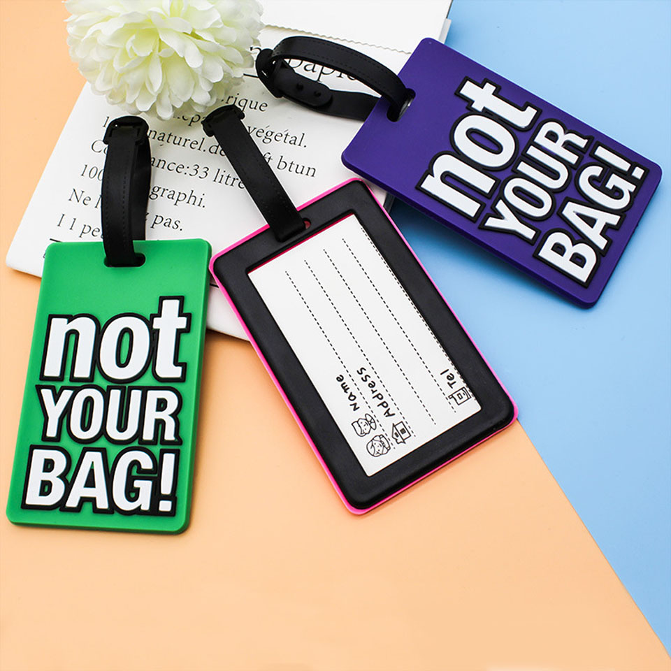 여행 가방 가방이 아닌 창의적인 글자, 수하물 태그,  - Travel Luggage Set 리뷰 및 가격