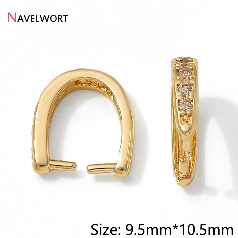 14K 금도금 황동 금속 지르콘 인레이드 펜던트 베일  - Gold Plated Jewelry 리뷰 및 가격