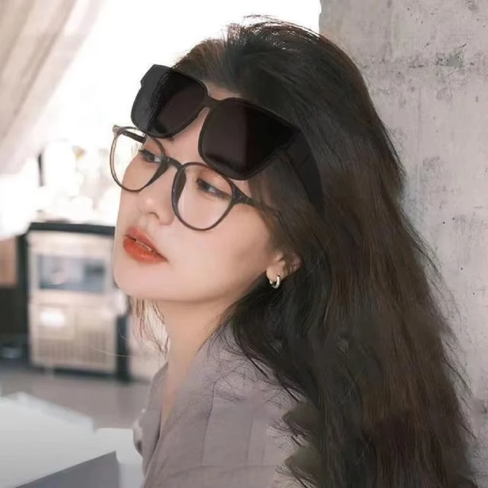 새로운 스타일의 편광 선글라스, 근시 교정 안경 위에  - Sunglasses Uv400 리뷰 및 가격