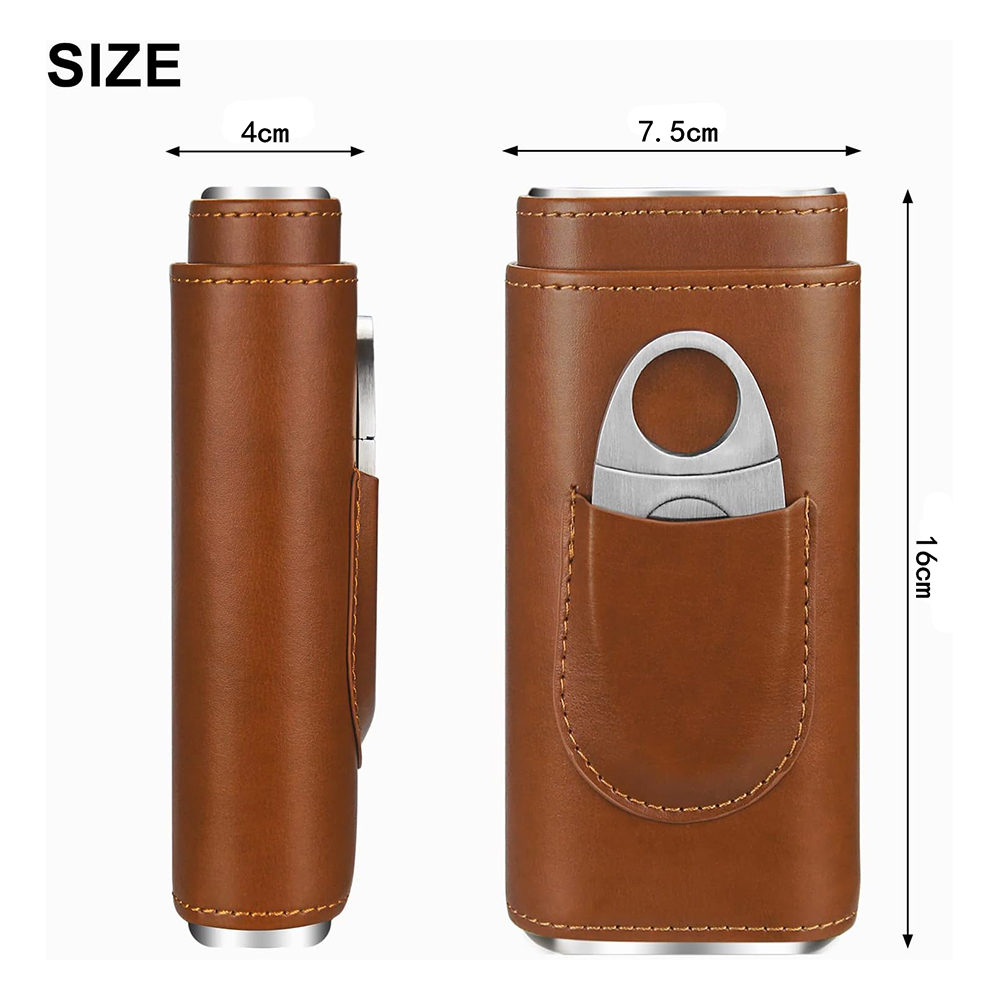 휴대용 시가 휴미더 키트, 여행용 시더 라이너와 커터가 - Premium Cigar Case 리뷰 및 가격