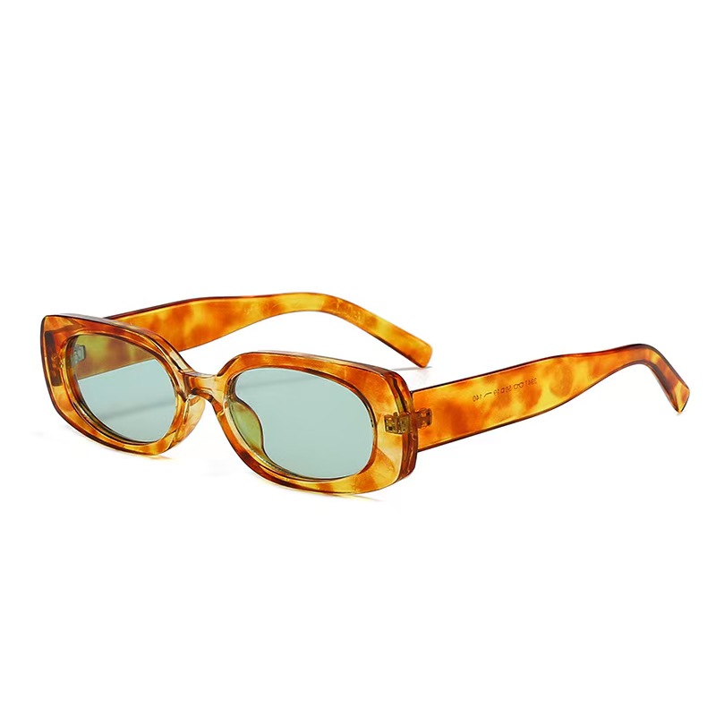 1pcs 라이트 럭셔리 직사각형 선글라스 미니멀리스트  - Sunglasses Uv400 리뷰 및 가격