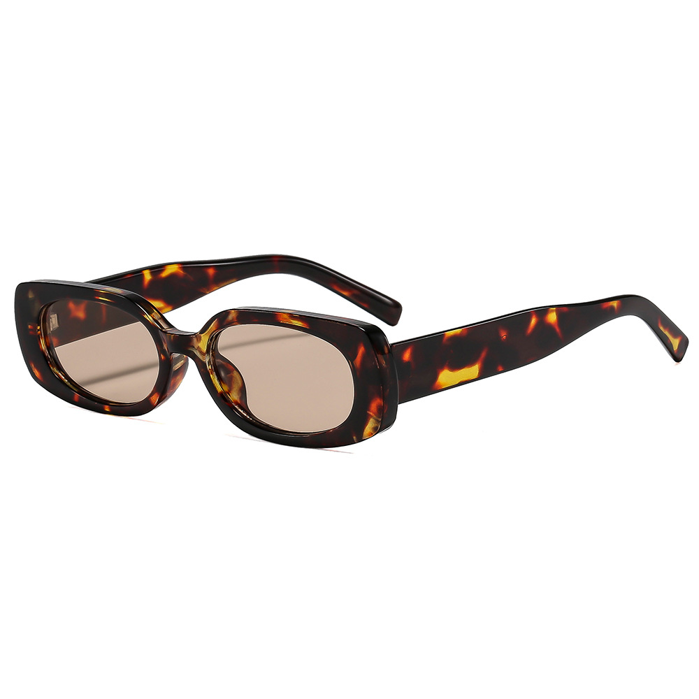 1pcs 라이트 럭셔리 직사각형 선글라스 미니멀리스트  - Sunglasses Uv400 리뷰 및 가격