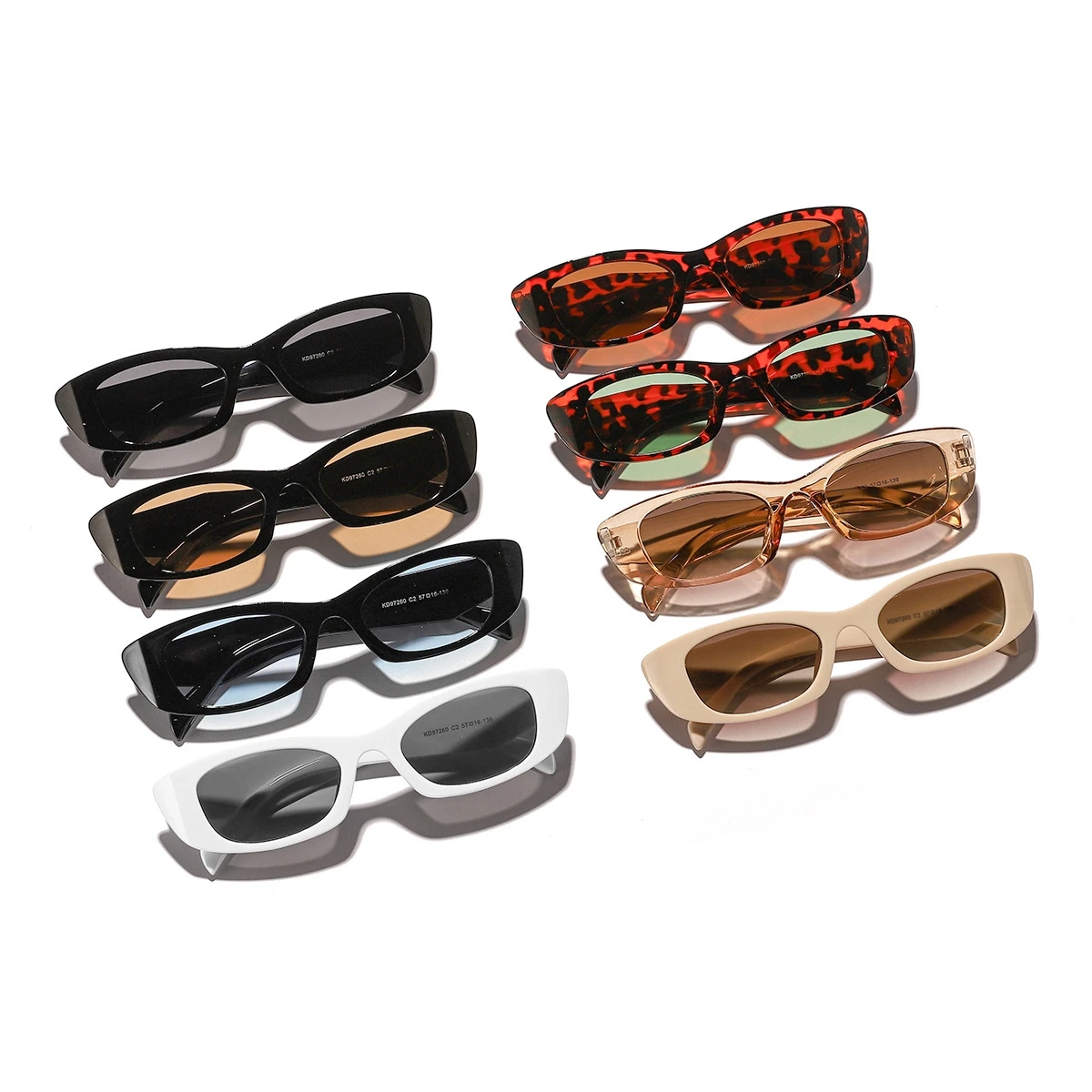 빈티지 스타일의 작은 사각형 선글라스, 남성용/여성용, - Sunglasses Uv400 리뷰 및 가격