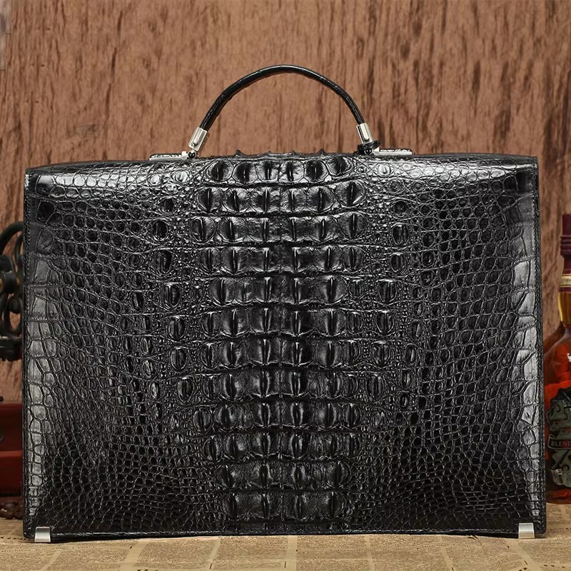 루카니, 새로운 남성용 악어 가죽 가방, 크로스백 스타 - Leather Briefcase 리뷰 및 가격