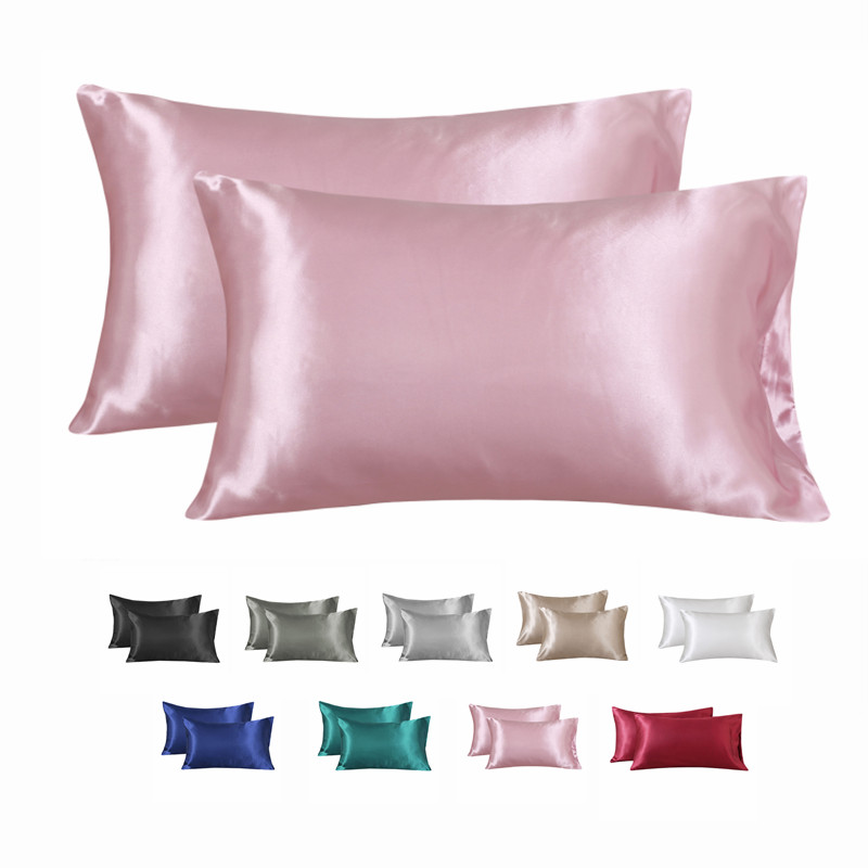 실크같은 베갯잇 베개 커버 실키 새틴 헤어 뷰티 베갯잇 - Silk Pillowcase 리뷰 및 가격