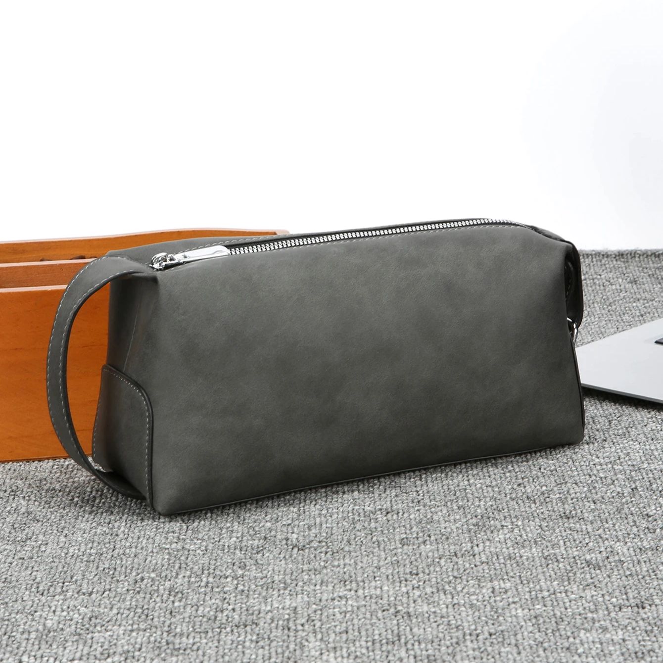 남성용 PU 가죽 세면도구 가방, 대용량 여행용 도프  - Travel Luggage Set 리뷰 및 가격
