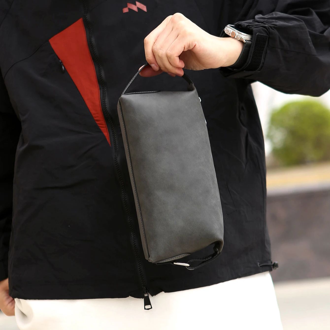 남성용 PU 가죽 세면도구 가방, 대용량 여행용 도프  - Travel Luggage Set 리뷰 및 가격